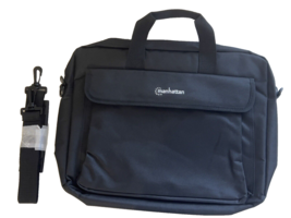 Manhattan 438889 London Laptop Computer Briefcase, Top Load; Fits upto 15&quot; - $11.39
