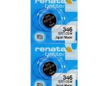 Renata 346 SR712SW Batteries - 1.55V Silver Oxide 346 Watch Battery (10 ... - £3.14 GBP+