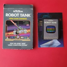 Robot Tank Atari 2600 7800 Activision Game with Box Manual Cleaned Works - £25.73 GBP