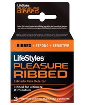 &#39;lifestyles Ultra Ribbed - Box Of 3 - £10.29 GBP