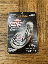 Berkley Fusion Weighted Swim Bait Hook Size 3/0-BRAND NEW-SHIPS SAME BUS... - £11.55 GBP