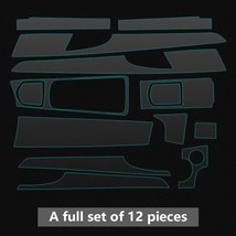 Car Center Console Control Gear Panel Kit Interior Trim  Protective Film Sticker - £161.29 GBP