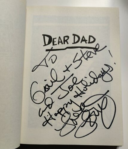 Louie Anderson SIGNED Dear Dad Letters 1989 First Edition Hardcover - $22.79