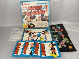 Dress up with Mickey and Minnie Colorforms 1989 First Games - £11.99 GBP