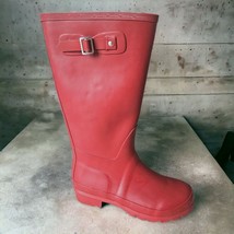 Polar Red Rain Boot Tall Snow Winter Wellington Waterproof Wellies Womens 8 - £38.88 GBP