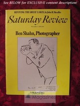 Saturday Review November 7 1970 Ben Shahn J William Fulbright Benjamin Demott - £11.27 GBP