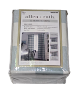 Allen Roth Light Filtering Brooke Rod Pocket Back Tab 1 Panel 50x96in Bl... - $697.79 MXN