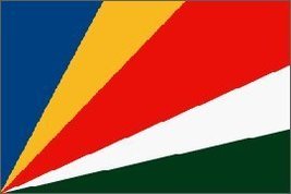 Seychelles Flag Polyester 2 ft. x 3 ft. - £3.54 GBP