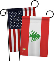 Lebanon - Impressions Decorative USA - Applique Garden Flags Pack - GP140134-BOA - £24.83 GBP