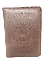 Pink Metallic United States Passport Holder - $18.99