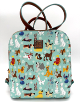 Disney Dooney &amp; and Bourke Dogs Backpack Purse Stitch Pluto Bolt Blue NWT 2024 B - £249.22 GBP