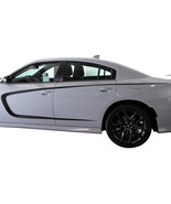 Door Side C Stripes Accent Graphic Vinyl Decal Fit Dodge Charger 2015-20... - £31.89 GBP