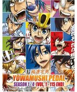 YOWAMUSHI PEDAL (SEASON 1-4) - COMPLETE ANIME TV SERIES DVD BOX SET 115 EPISODE - €59,51 EUR