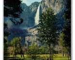 Yosemite Falls Yosemite National Park California CA UNP Chrome Postcard Z4 - $2.92