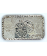 1986 COLT GATLING - Doyle&#39;s Coin Palace 1 oz. Silver Art Bar - $1,859.25 MXN