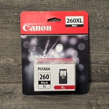 One NEW Genuine Canon Pixma 260XL Black Ink Cartridge - Sealed Package - £12.54 GBP