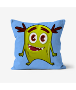 Shilo the Shy Monster Pillow by Dancing Littles Jungle - $65.17 CAD+