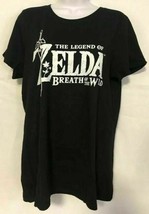 Nintendo Legend of Zelda Breath of the Wild Women&#39;s Black Short Sleeve T... - £6.78 GBP