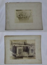 Pair of Italian Architectural Photograph Prints - St. Maria Church Column, Arch - £13.13 GBP