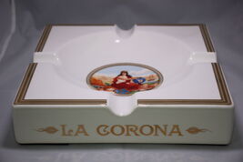 Large Ceramic  Cigar Collectible Ashtray 9.5" x 2" image 7