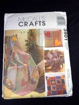 McCall&#39;s Crafts pattern 3901 Rag throws &amp; pillows - £2.95 GBP