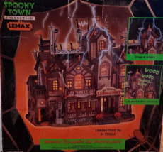 2002 Lemax Spooky Town Dr. Tingle&#39;s Laboratory Lighted House in Original... - £50.63 GBP