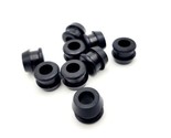 13mm Panel Hole Rubber Cable Grommets 8mm ID for 4.7mm Thick Wall Wiring - £10.10 GBP