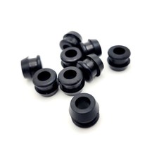 13mm Panel Hole Rubber Cable Grommets 8mm ID for 4.7mm Thick Wall Wiring - £10.08 GBP