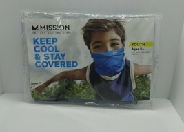 1 Mission Cooling Neck Gaiter Face Mask Cover Matrix Camo Youth 8+ Cool UPF50 - £7.89 GBP