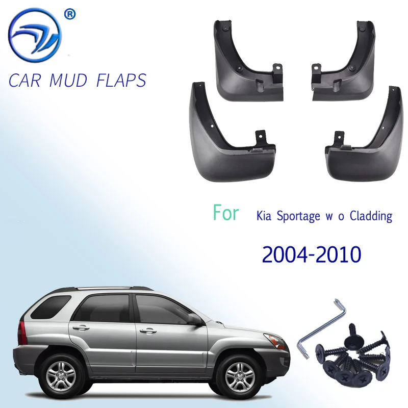 Car Front Rear Mud Flaps Mudguards For 2004 2005 2006 2007 2008 2009 2010 KIA - £26.11 GBP