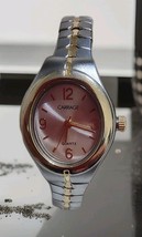 Carriage Watch Womens Two Tone Stainless Steel Silver Oval Quartz New Ba... - $245.33 MXN