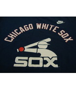 MLB Chicago White Sox Major League Baseball Fan Nike Apparel Blue T Shirt M - £13.50 GBP