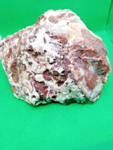 Beautiful Colorful Sparkly Raw Fire Agate ~Lg Just Under 3 Lbs ~ Free Shipping ~ - £72.86 GBP