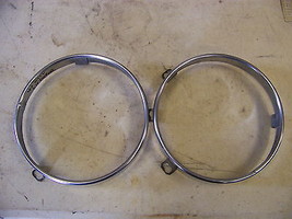 1963 Plymouth Headlight Retaining Rings Sport Fury Savoy Belvedere 1964 - $44.99