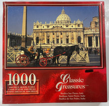 Basilica San Pietro, Italy 1000 Piece 28.75&quot; x 19.125&quot; Puzzle - NEW / SE... - $25.50