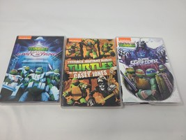 Lot Of 3 TMNT Ninja Turtles DVDs - Super Shredder Casey Jones Nickelodeon - £8.41 GBP