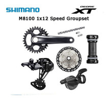 Shimano Deore XT M8100 1x12 Speed Groupset 32T 34T 36T 170mm 175mm MTB - £353.85 GBP