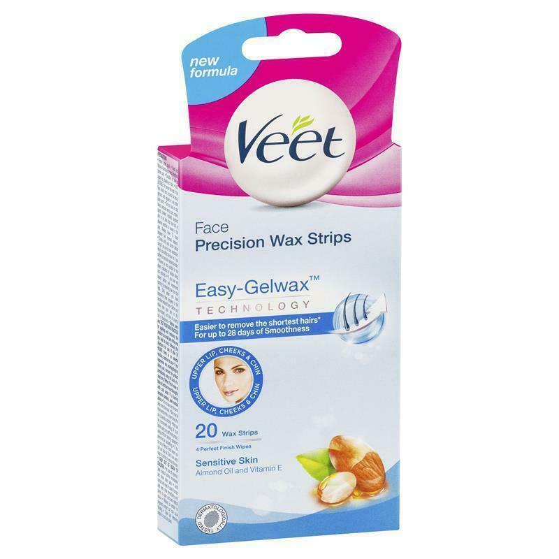 Veet Facial EasyGrip Wax Strips x 20 - $10.94