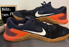 Nike Metcon 4 Size 17 Thunder Blue  Orange Men&#39;s Athletic Sneaker Shoes - $1,235.44 MXN
