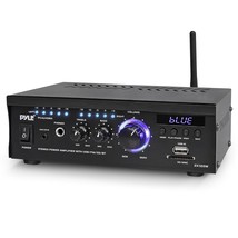 Pyle 2x120 Watt Power Amplifier Home Audio Bluetooth Receiver System W/B... - $85.99