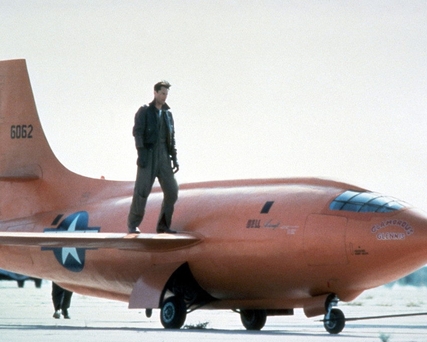 Primary image for The Right Stuff The Bell X-1 Jet Sam Shepard 16x20 Canvas Giclee