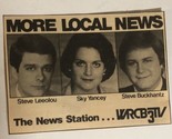 WRBC 3 News Tv Guide Print Ad TPA12 - $5.93