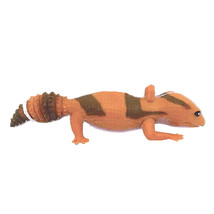 West African Fat-tailed Gecko Realistic Keychain Rainbow Oreo Caramel Stripe - £11.79 GBP+