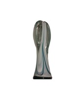Vintage Murano Like Art Glass Flower Sculpture – Handcrafted Venetian Glass - $327.24 MXN