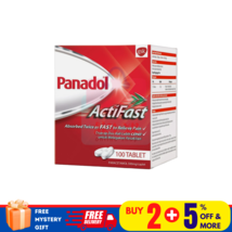 1 X PANADOL Actifast Paracetamol Fast Pain Relief 500mg 100s - $49.30