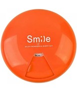 7 Day Rotating Pill Organizer Orange - $4.00 CAD