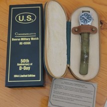 Benrus US Commemorative Military Watch Re-Issue 50th anniversary of D-Day - $495.87