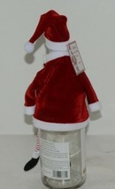 Ganz EX25735 Santa Wine Bottle Decoration Hat Jacket Legs Red White image 2