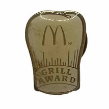 McDonald’s Chef Grill Award Line Cook Employee Crew Enamel Lapel Hat Pin - $7.95