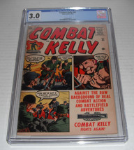 Combat Kelly # 41--CGC Universal slab 3.0 grade...1957 Atlas comic book--de - $98.00